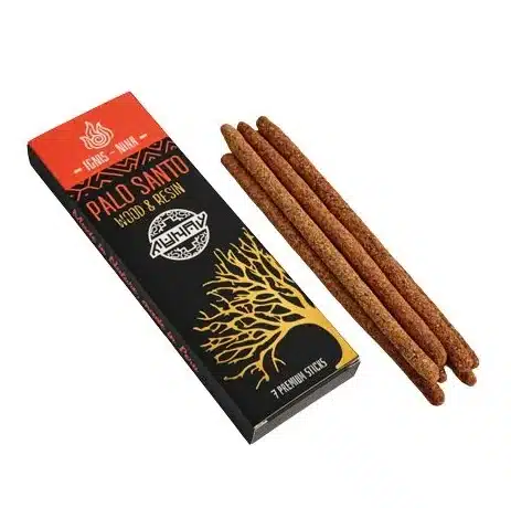 Finished palo santo dhoop incense sample