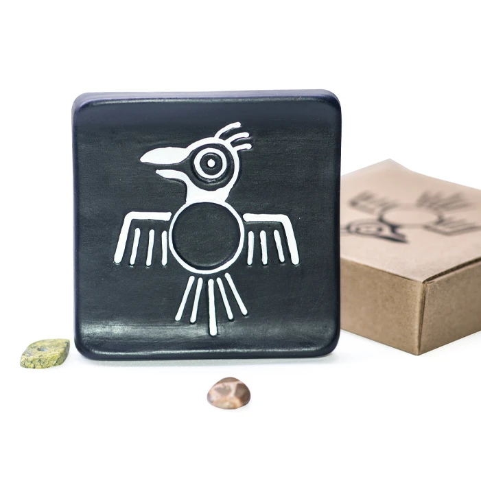 Condor Ceramic Incense Cone Burner | Handmade in Peru - Image 2