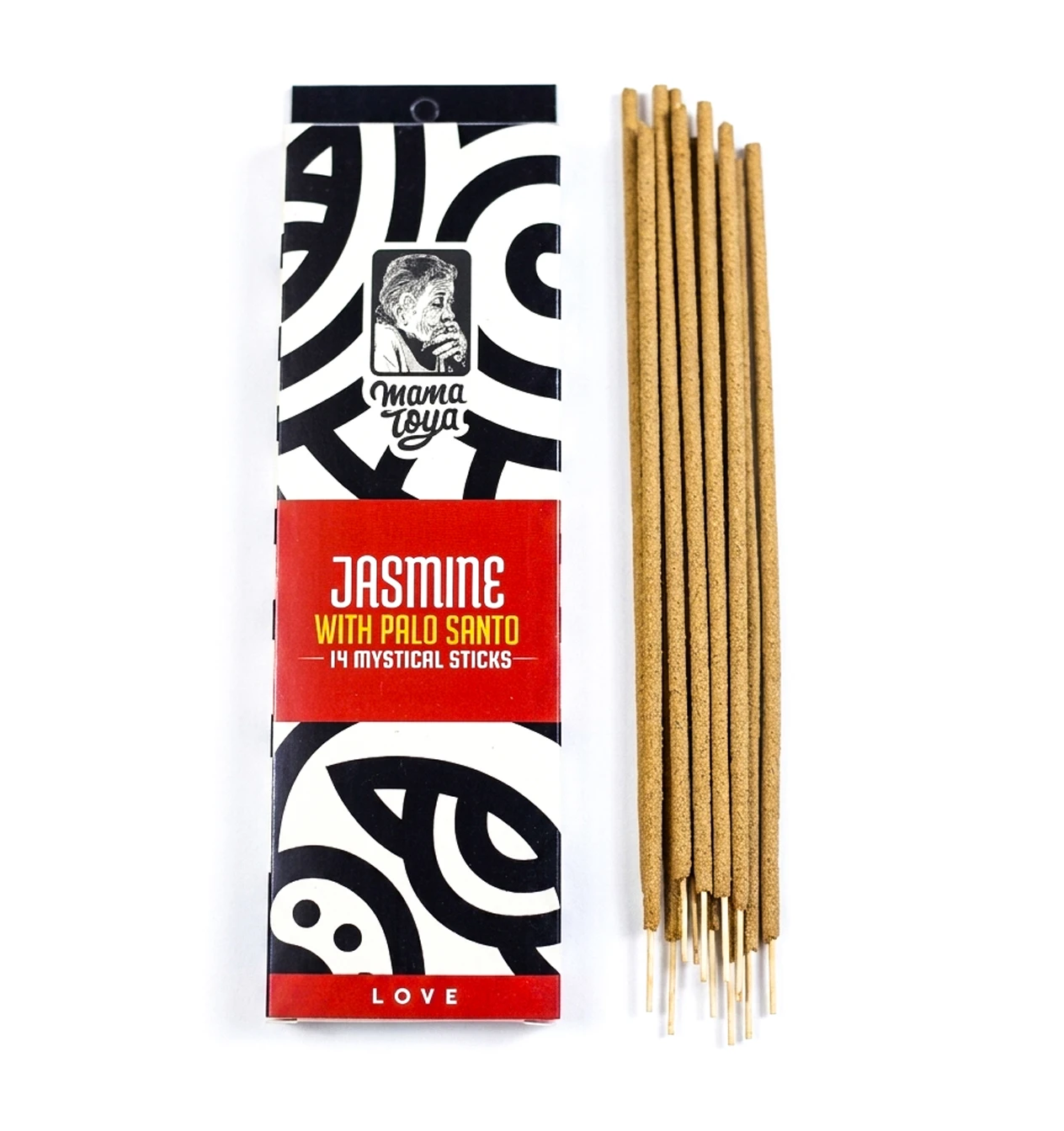 Palo Santo & Jasmine Incense Sticks (14 Pack) - Image 3
