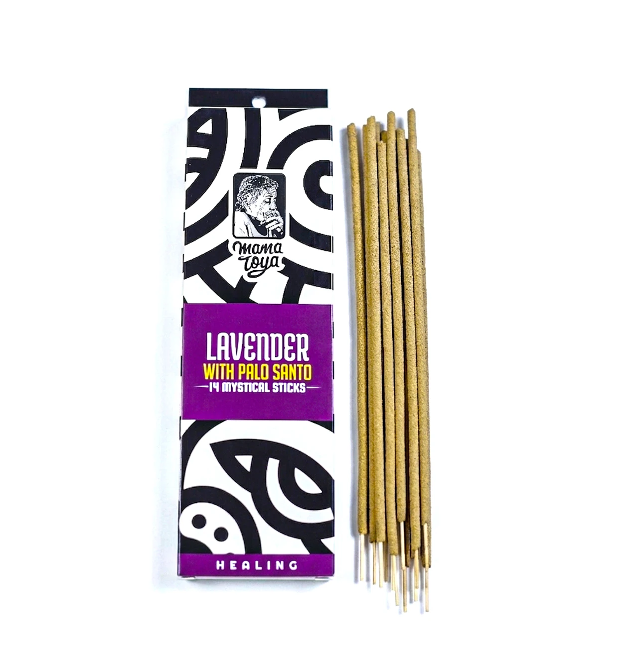 Lavender with Palo Santo Incense Sticks (14 Pack) - Image 2