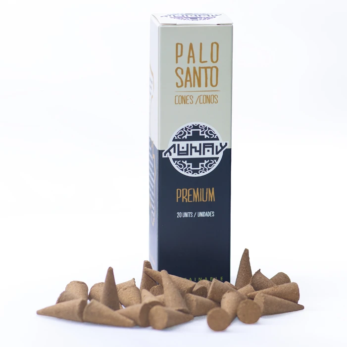 Premium Palo Santo Incense Cones (20 Pack) | Spatial Clearing & Ambient Reset - Image 2