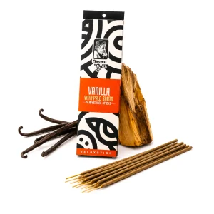 Vanilla with Palo Santo Incense Sticks (14 Pack)