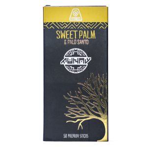 Premium Sweet Palm & Palo Santo Incense Sticks (50 Units) | Somatic Grounding & Stability